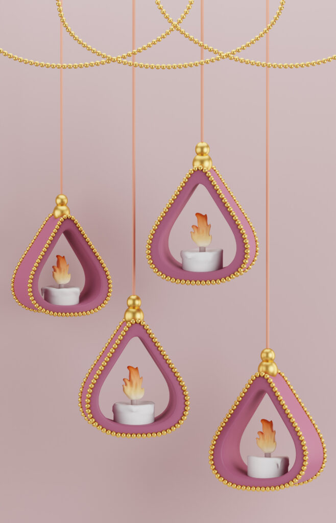 still life diwali celebration